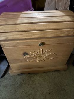 Wooden chest