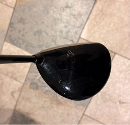Callaway X Hot 3 wood with regular flex graphite shaft