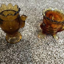 Small Amber Colored Trinkets