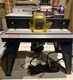 Ryobi RT102 Router Table with router