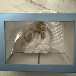 Brand New In Box Lladro Mini White Lion Figurine
