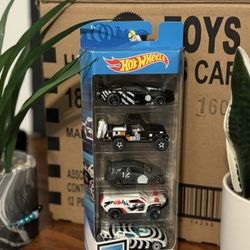 Hot Wheels 5 Pack-  Gift Pack - Mattel