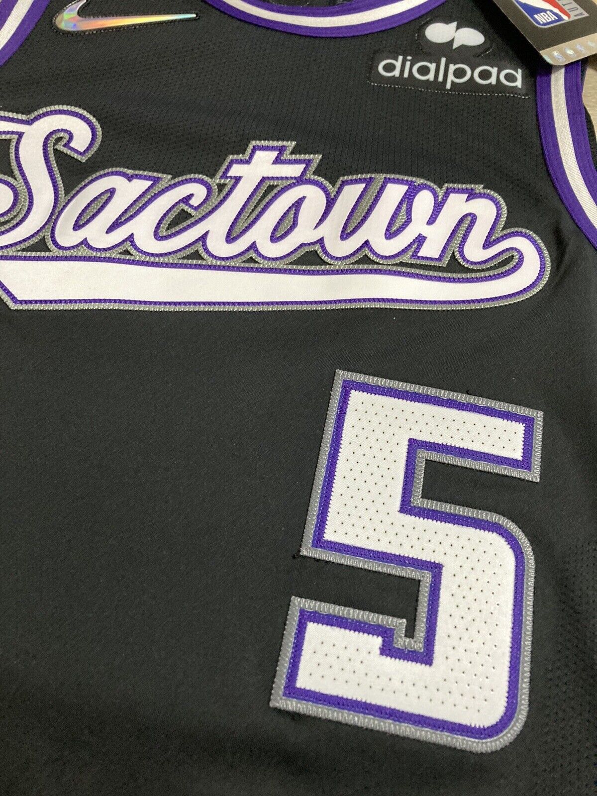 Nike Sacramento Kings Authentic City Jersey Sactown Pro Cut Rare Fox Mens  Sz 46