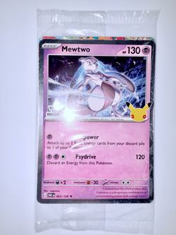 POKÉMON 30TH ANNIVERSARY MEWTWO PROMO CARD