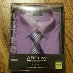 Arrow Dress Shirt & Tie