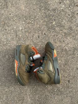 JORDAN 5 OLIVE SZ 8.5 NO BOX