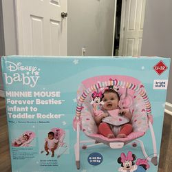Minnie Mouse Infant To Toddler Rocker/bouncer 
