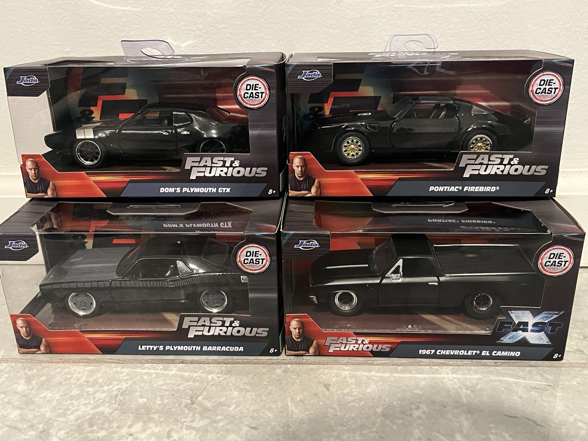 Fast & Furious 1:32 scale diecast cars #1