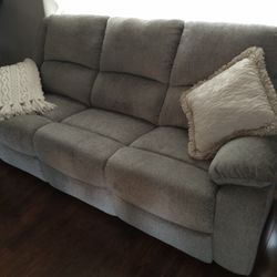 New Ashley Double Electric Recliner Sofa