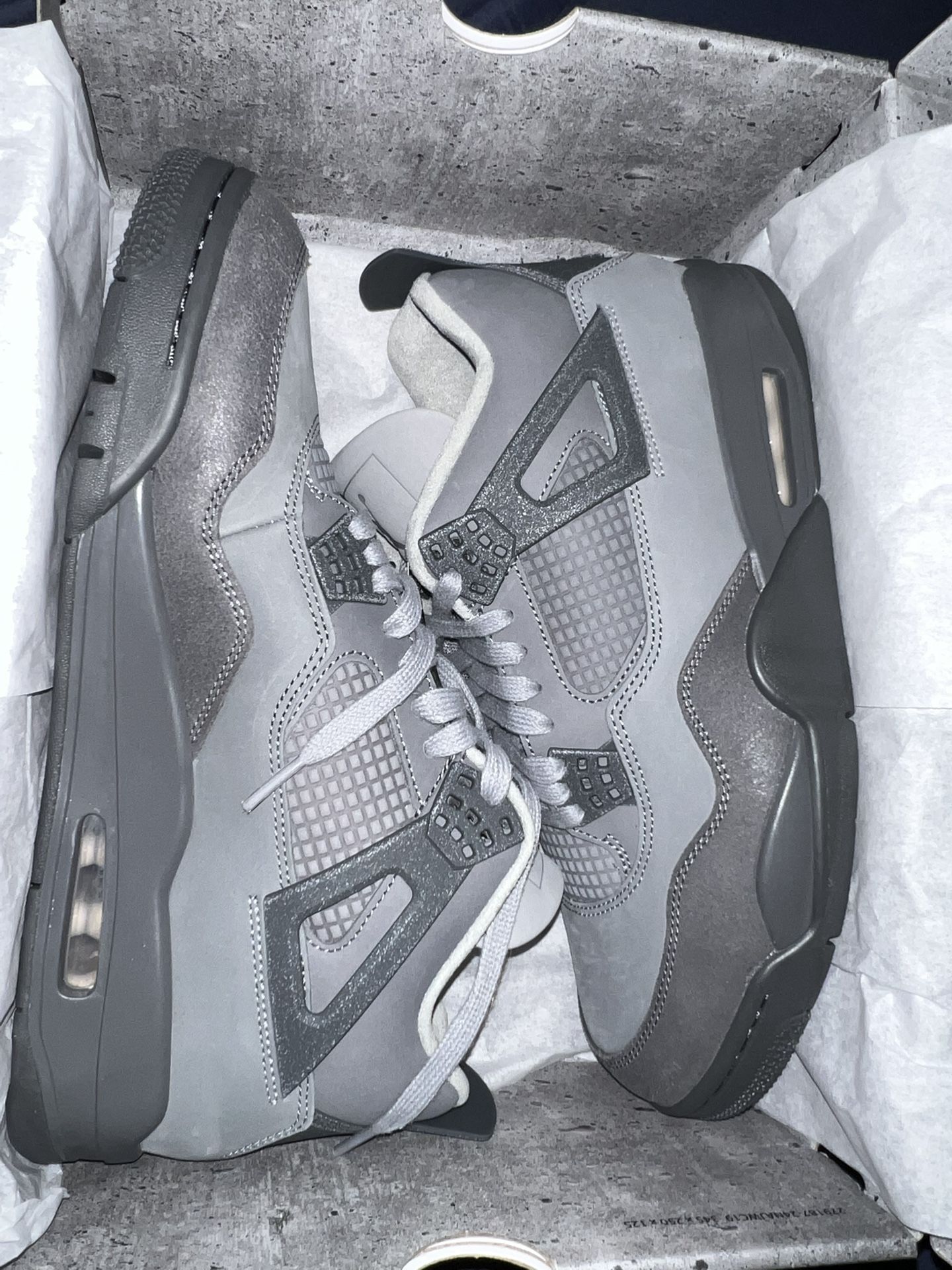 JORDAN 4 PARIS OLYMPICS WET CEMENT