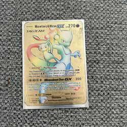 Mewtwo & Mew GX – Legendary Duo Gold Edition