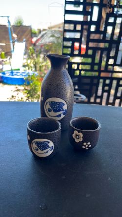Japanese ceramic set