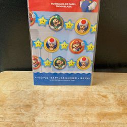 SUPER MARIO HAPPY BIRTHDAY DECORATIONS TAKE ALL $25