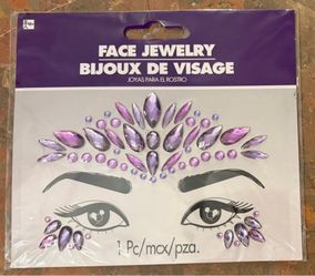 New Purple Face Jewelry