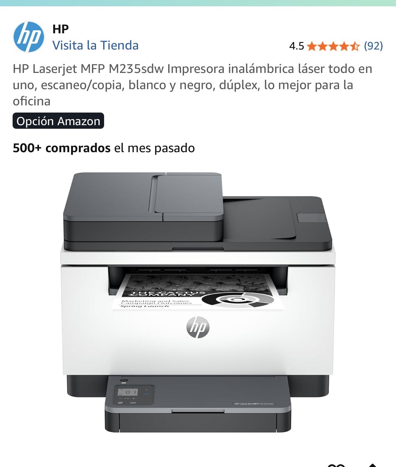 Impresora Hp