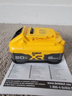 Dewalt Battery 8.0ah Powerstack 20v