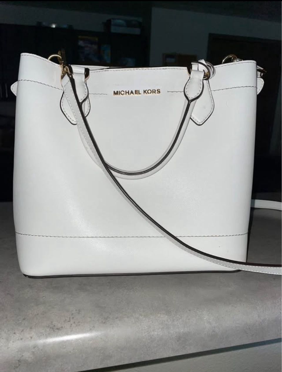 Michael Kors, White Purse