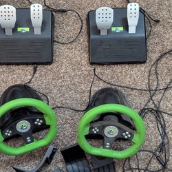 Original Xbox Driving Controllers