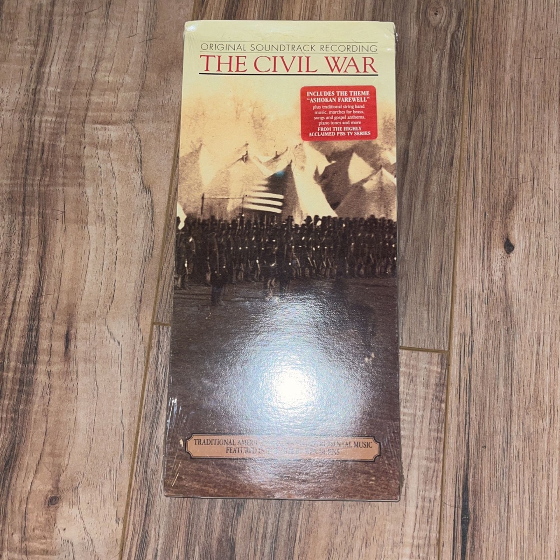 THE CIVIL WAR ORIGINAL SOUNDTRACK RECORDING CD LONGBOX SEALED EXCELLENT