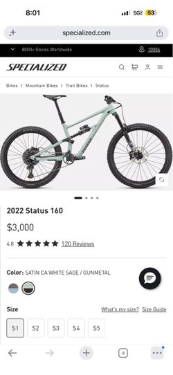Specialized Mountain bike ( full suspension )