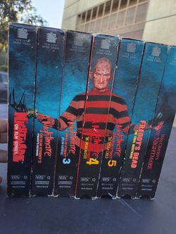 Nightmare on Elm Street VHS Collection