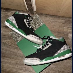 AIR Jordan 3s Retro / Pine Green 