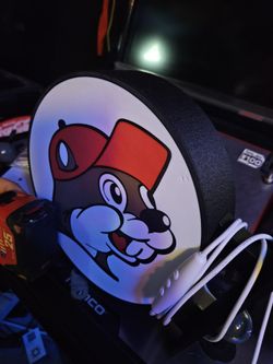 Buc-ees Dual sided sign wall mounted