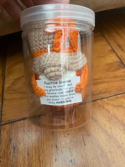 New Crochet Motivational Gnome