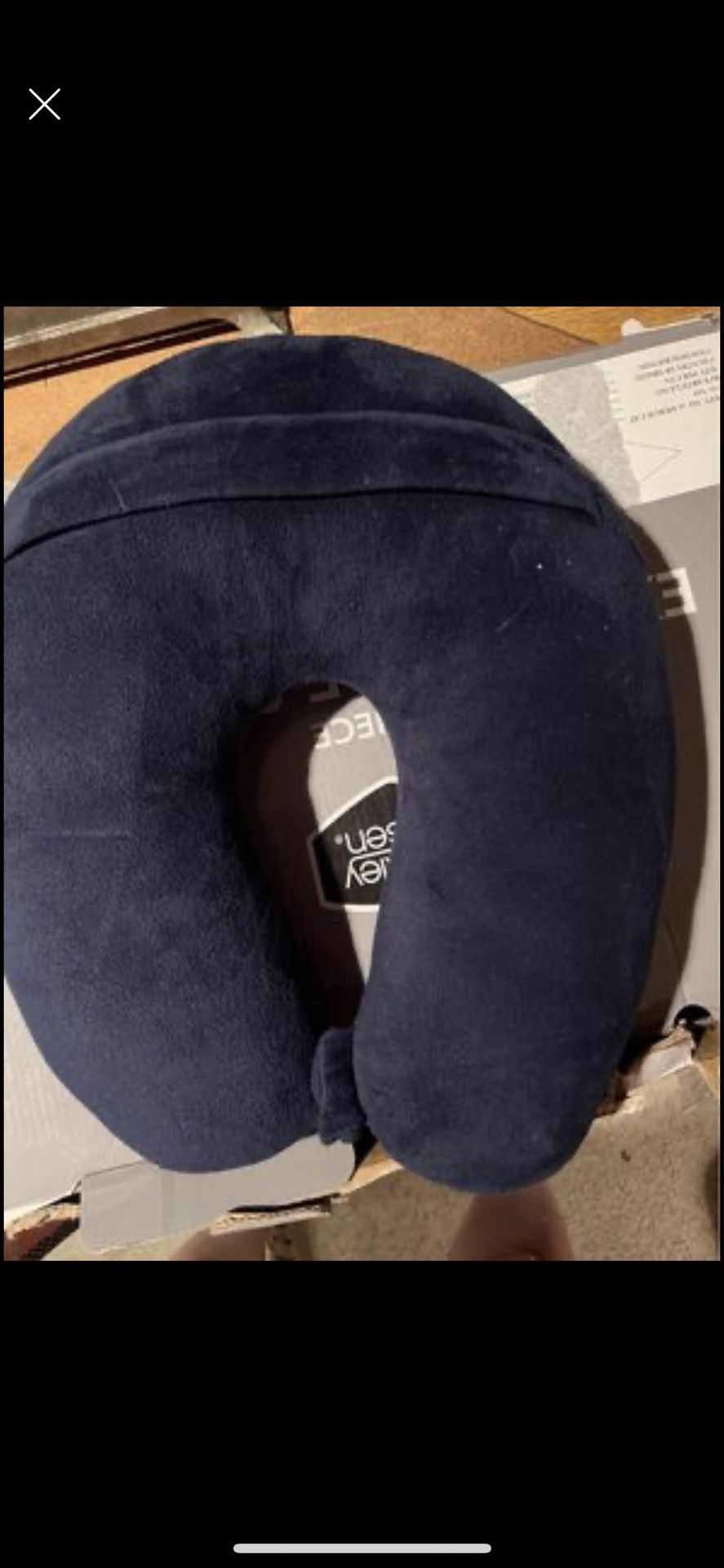 Navy Travel Neck Pillow - Good used condition