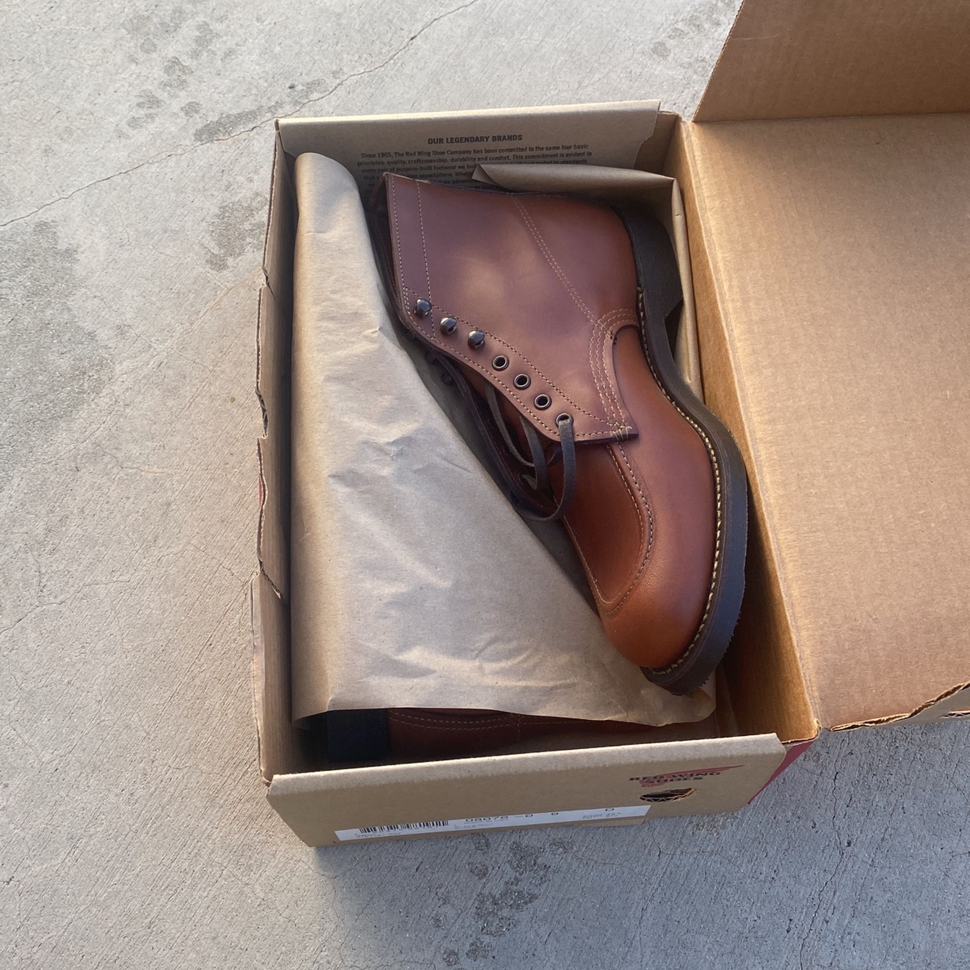 Red Wing Men’s Boots Size 9 New