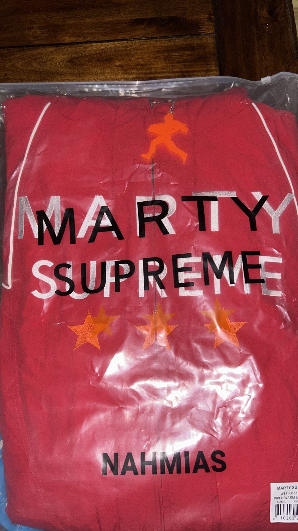 Marty Supreme A24 Jacket Red