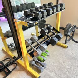 Dumbbell Weights Rack