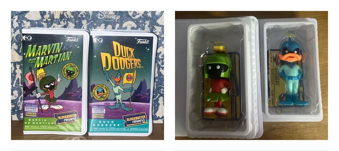Funko REWIND Marvin The Martian & Duck Dodgers (Commons)