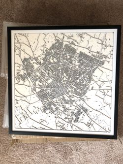 3D Lexington Map Painting