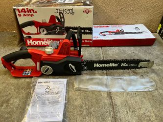 Homelite 14 in. 9 Amp Electric Chainsaw