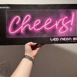 Led Cheers Sign 