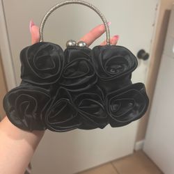 Black Rose Purse