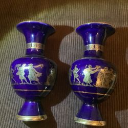 Two Colbert Greek Vases