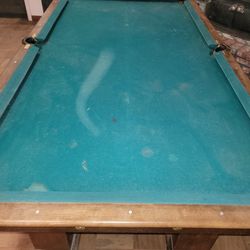 Slated Pool Table