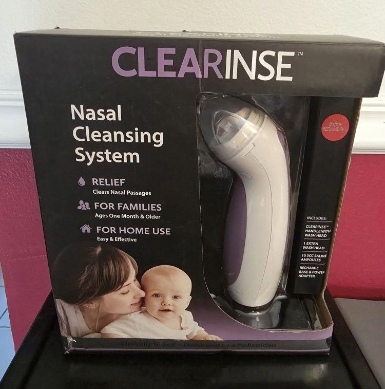 Clearinse Battery Operated Nasal Cleaning System