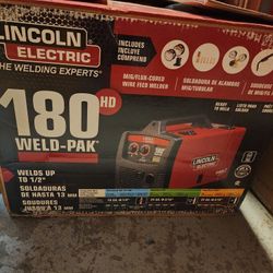Lincoln 180 Weld-pak New In Nox $620