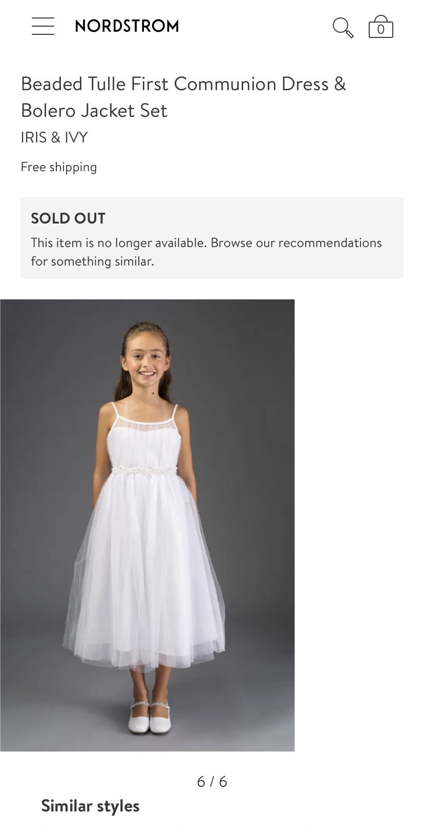 Beaded Tulle First Communion Dress & Bolero Jacket Set