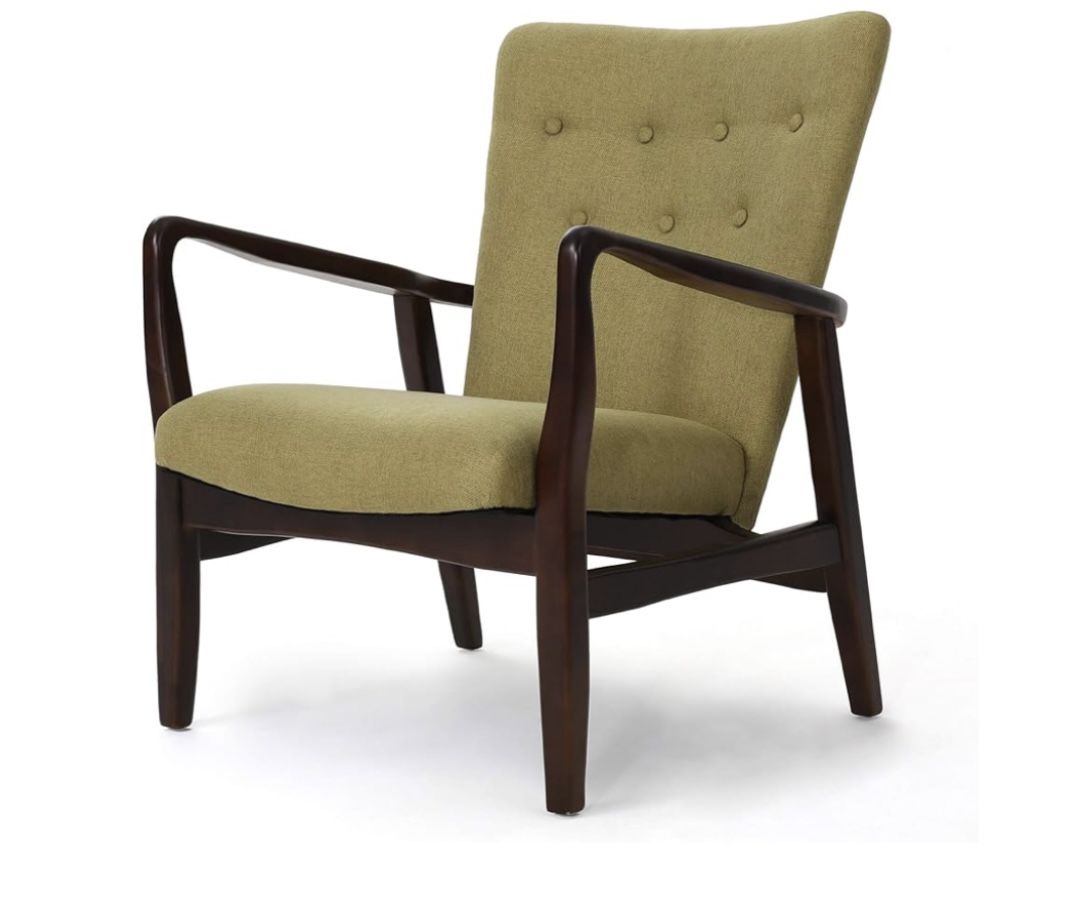 Christopher Knight Home Becker Fabric Arm Chair, Wasabi
