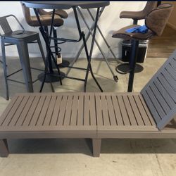 Plastic Lounging Chair