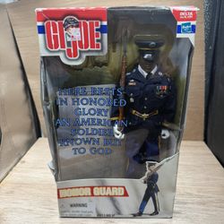 GI Joe Honor Guard African American Hasbro 81575 New Vtg 2000