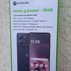 Motorola G Power  2026 (cricket wireless only)