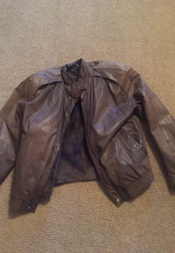 Leather jacket