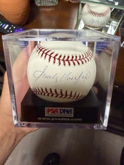 Sandy Koufax signed and graded baseball