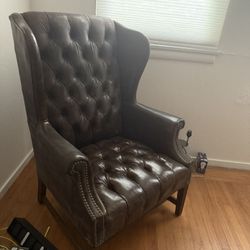Leather chair