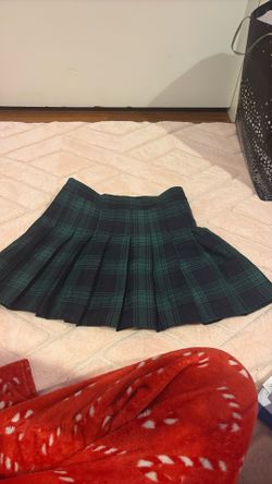 Plaid Mini Skirt 